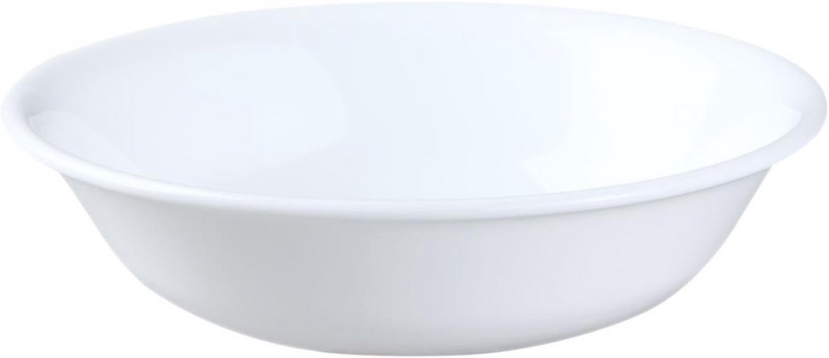 Set van 4 Witte Dessertkommen 295ml - Stevig en Stapelbaar Servies