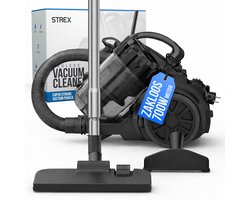 Strex Stofzuiger Zonder Zak - 700W Krachtige Zakloze Stof...