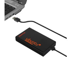 Draagbare externe SSD sata met Ubuntu 26.04 voorgeïnstalleerd versleuteld (Encrypted) voor externe dual-boot