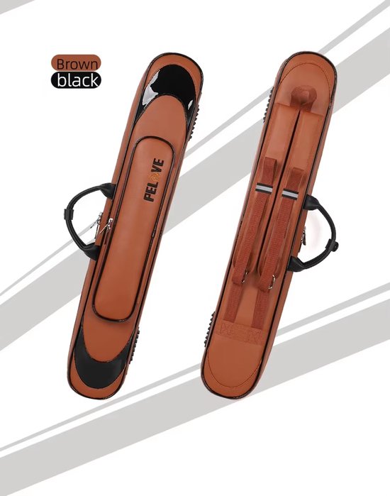Biljart / pool keutas 3+4 Pu bruin