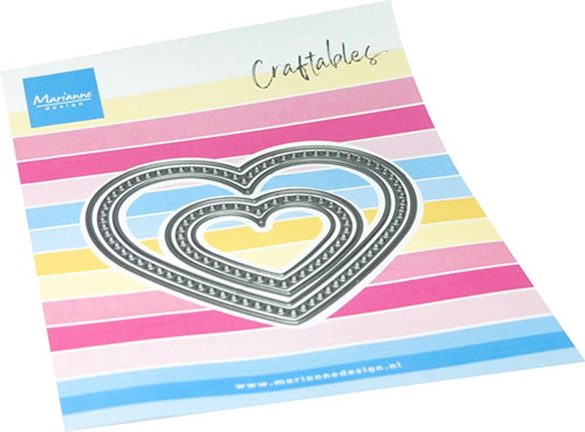 Marianne Design Craftable Open Hearts - CR1715
