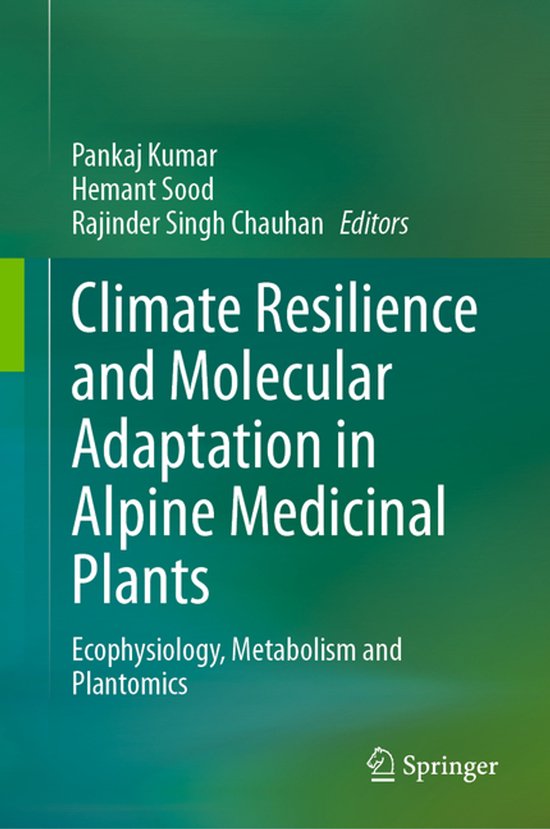 Climate Resilience and Molecular Adaptation in Alpine Medici ... - cover