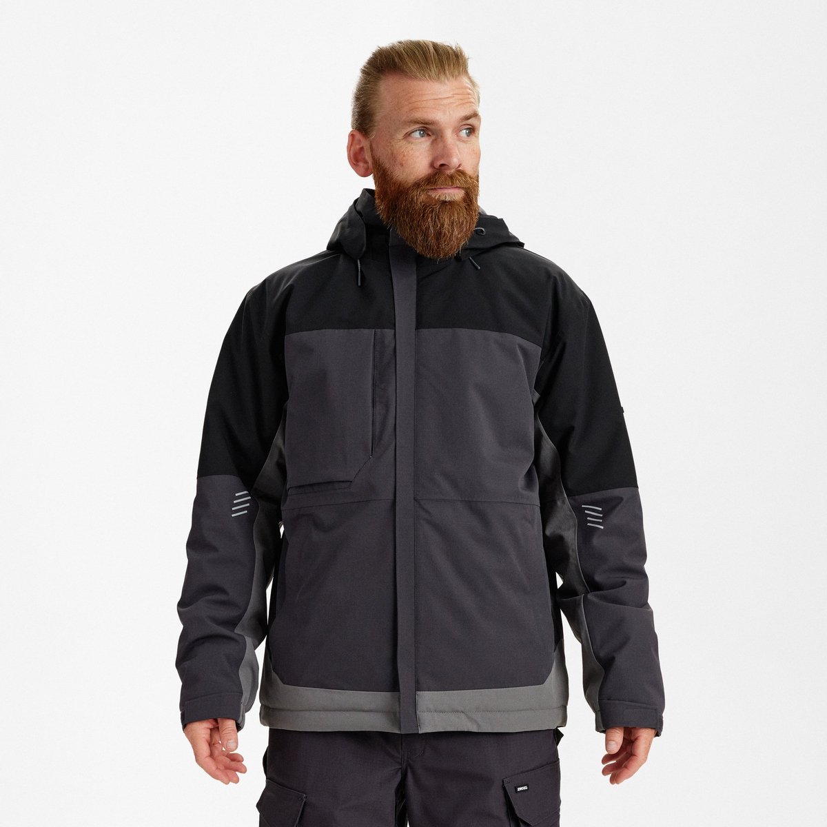 Engel Entire winterjack 1429-176 - Anthracite Grey / Black - 5XL