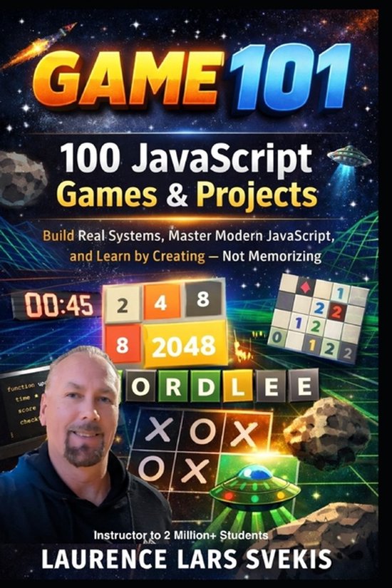 100 JavaScript Games & Projects - cover