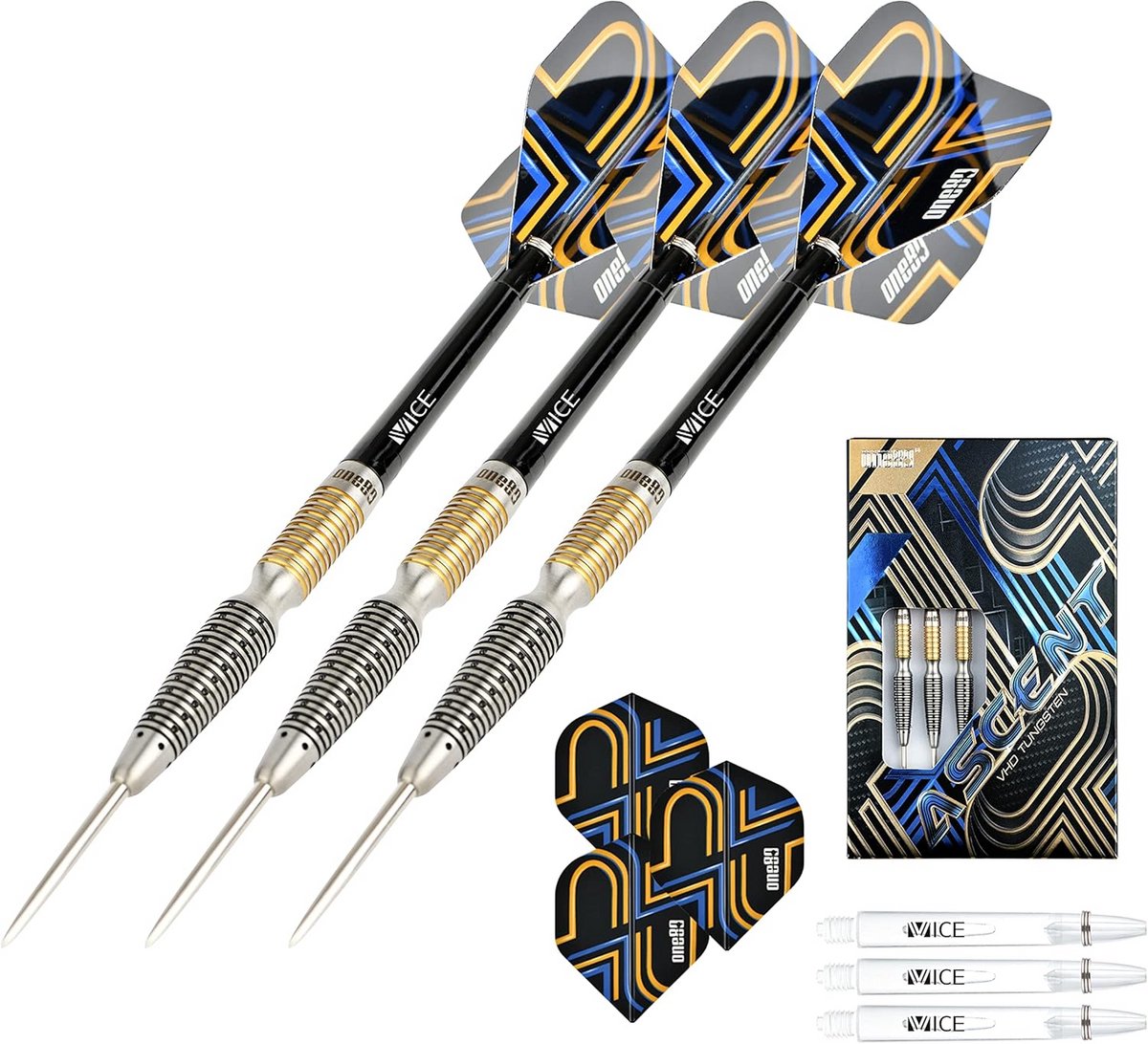 Steeltip Dartpijlen 90% Tungsten - Professionele Steel Darts