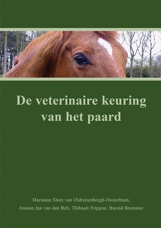 De veterinaire keuring van het paard - cover