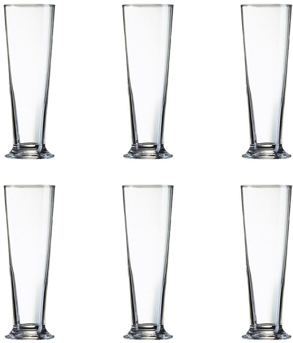 Set van 6 Hoge Bierglazen Pilsner Glazen Highball Glazen 390 ml