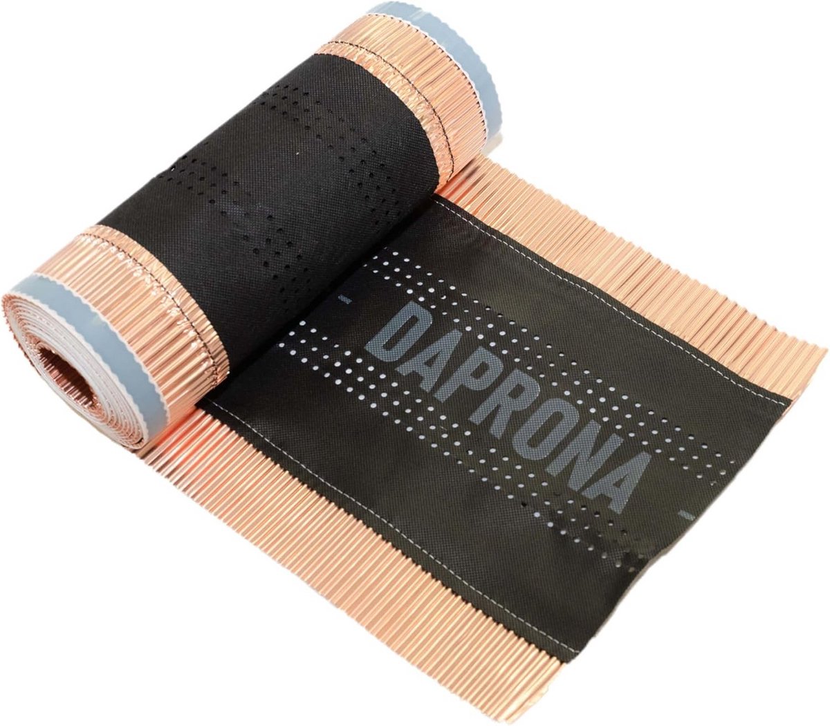 Koperen Nokband 300mm x 5m Rood (RAL 8004) Goede Dakventilatie en Mospreventie