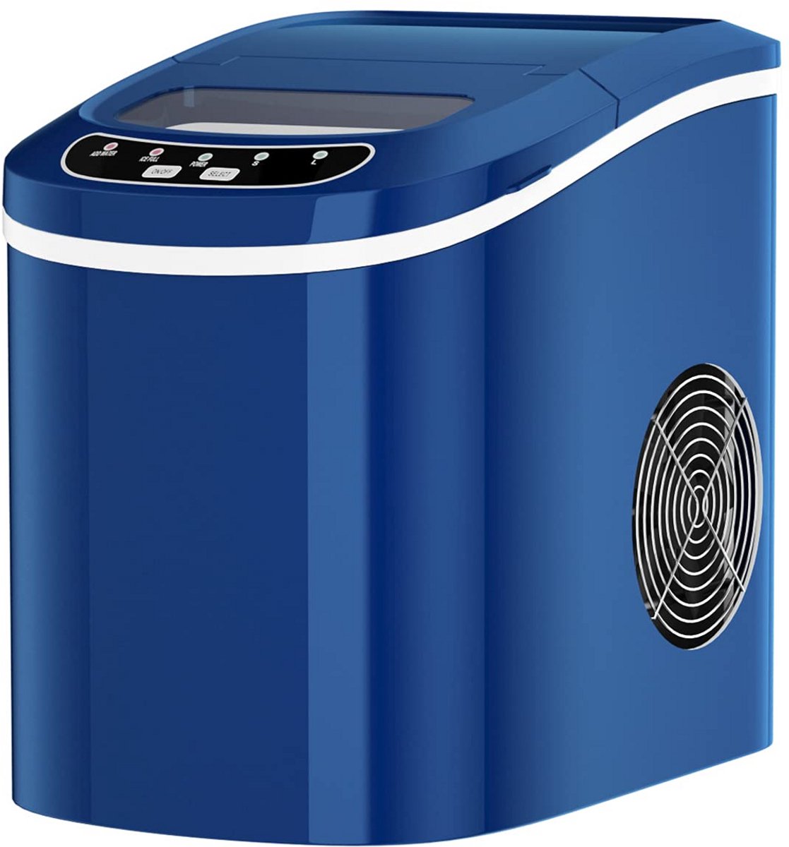 IJsmachine met Grote Capaciteit - Maakt 12 kg IJZ in 24 Uur - Compact en Snel
