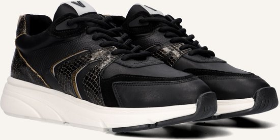 VIA VAI Vic Taylor Baskets pour femmes - - Femme - Zwart - Taille 36