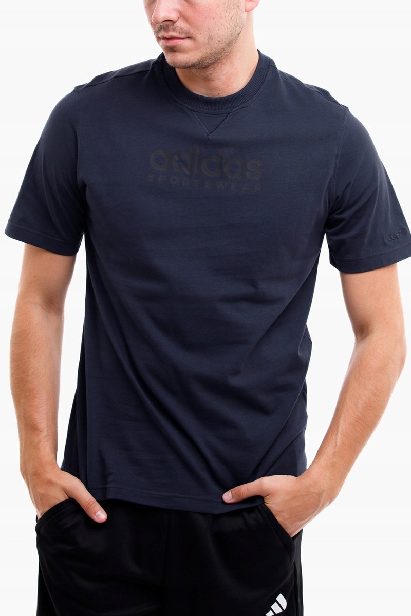Adidas All Szn T-shirt Met Korte Mouwen L Regular Man Blauw