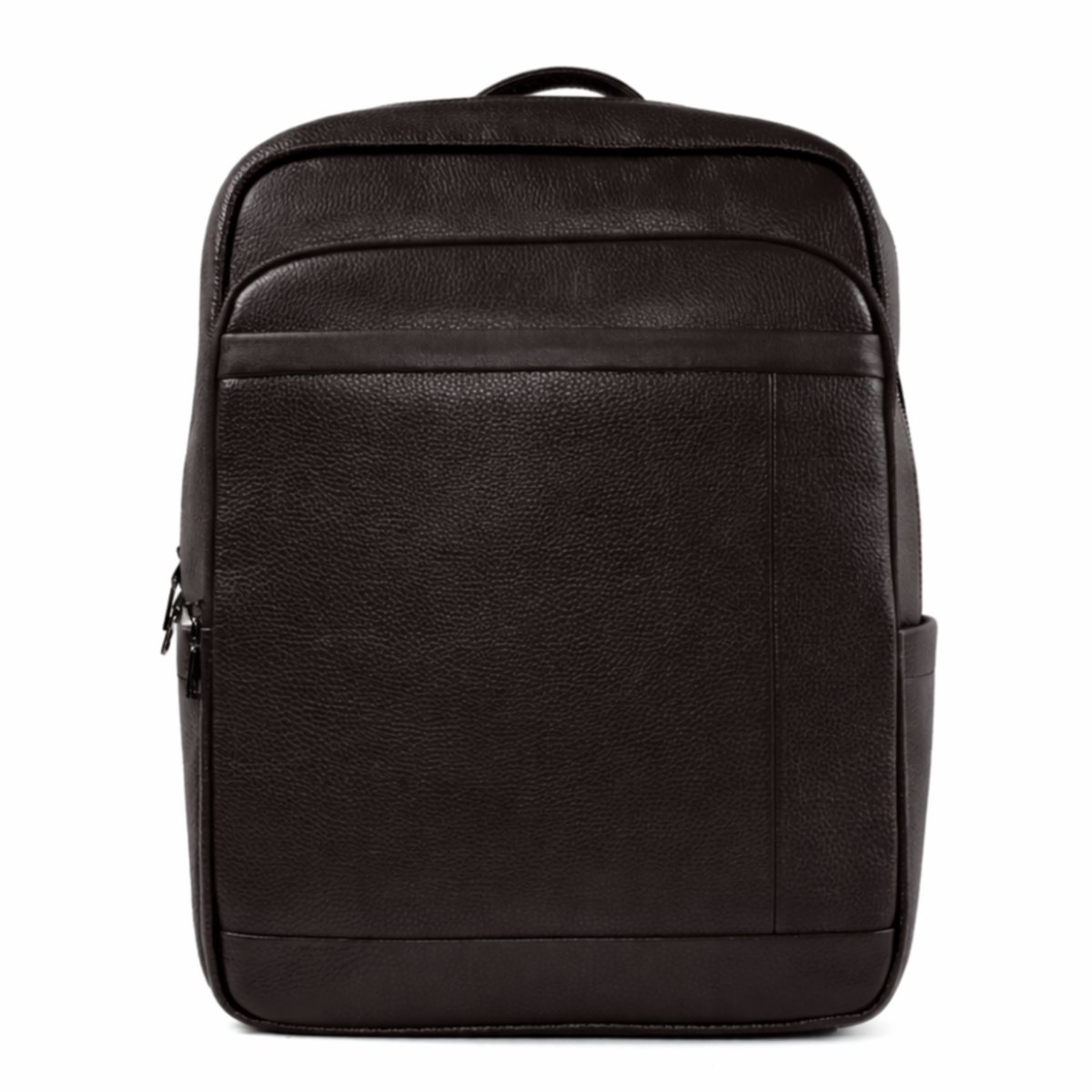 Solier SV20 Soren - leren laptoprugzak - van echt leer - voor werk, studie en reizen - bruin