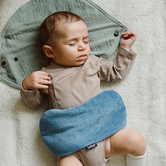 KipKep Woller Warmtekussen - Blue Heaven - pittenzak - bij buikkrampjes - kruik - onrust - huilbaby - blauw — afbeelding 3