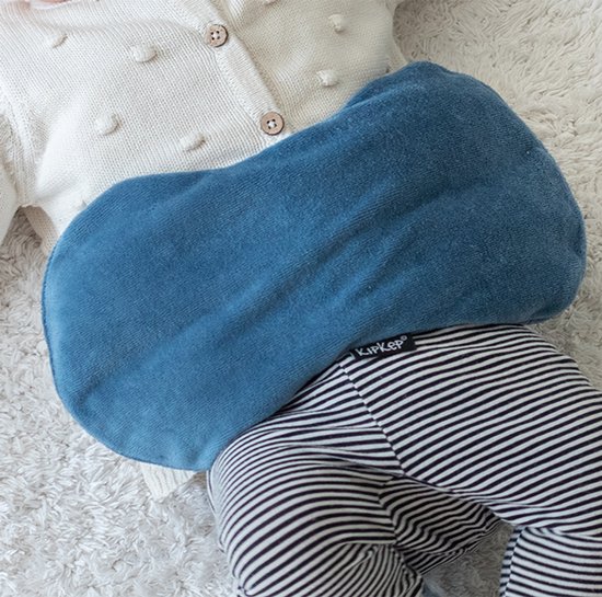 KipKep Woller Warmtekussen - Blue Heaven - pittenzak - bij buikkrampjes - kruik - onrust - huilbaby - blauw — afbeelding 4
