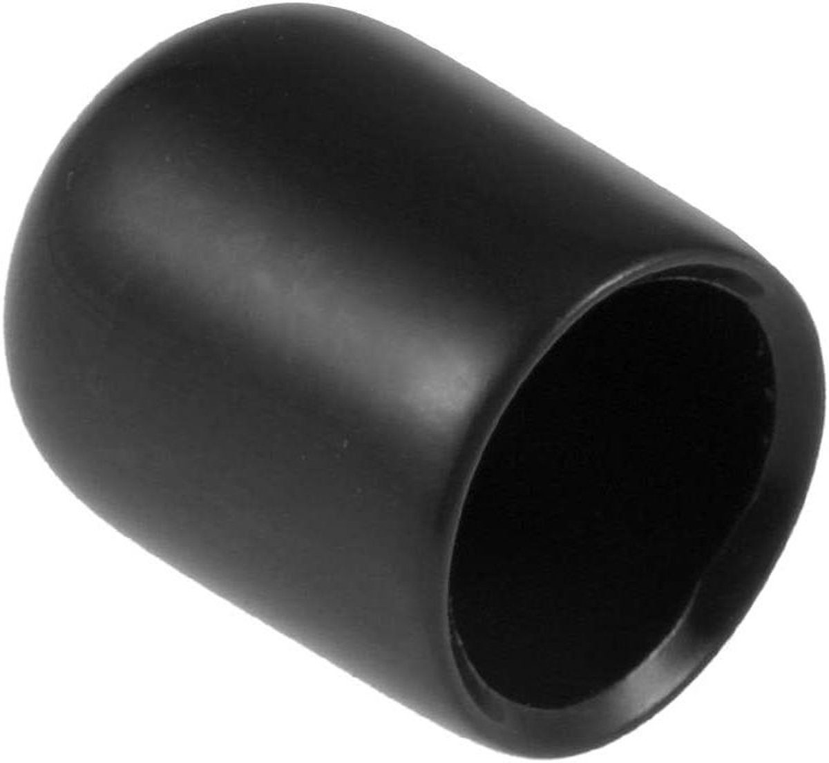 Rubberen Eindkappen - Vinyl Doppen - Bescherming Meubels - Zacht Elastisch Materiaal - 9 mm Binnendiameter - Zwart