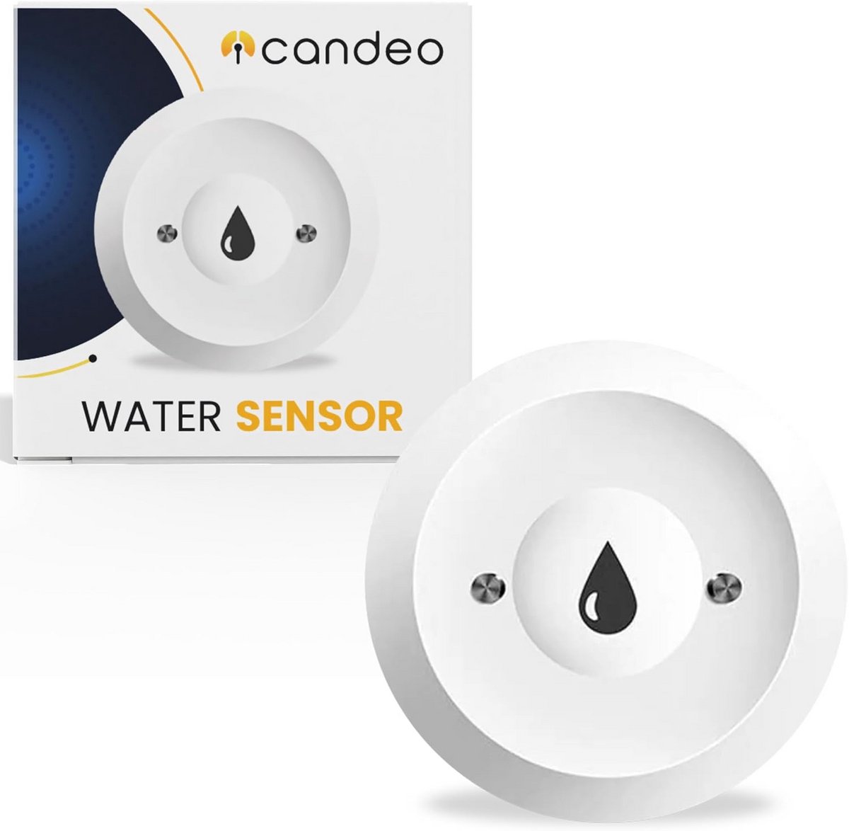 Water Sensor - Lekdetector Detector - Huis Beveiligen - Zigbee 3.0 Compatibel - 5 x 5 x 16 cm - Wit