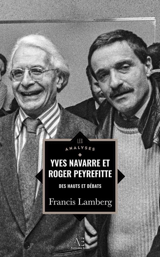 Les Analyses - Yves Navarre et Roger Peyrefitte - cover