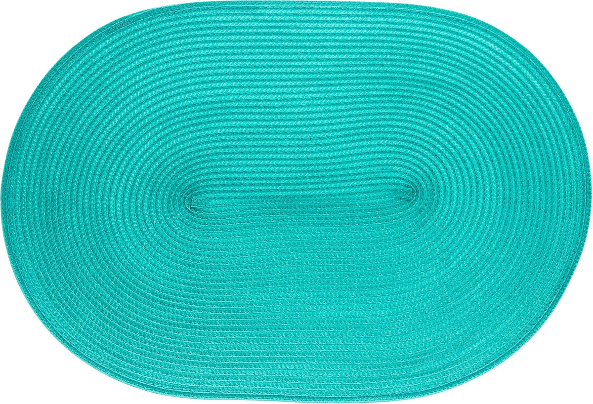 Continenta ovale placemat, placemat, placemat, onderzetter, kunststof, 45 x 31 cm, Caraïbisch, 6616