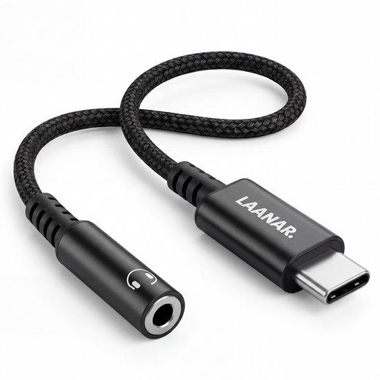 USB C naar 3.5mm AUX Adapter – Au...