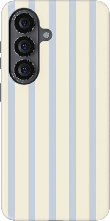 DripCase Gestreept Hoesje Samsung Galaxy S26 | Backcover met Mag | Stripes Motief | Trendy Case Samsung Galaxy S26 met Strepen Sunday Shore