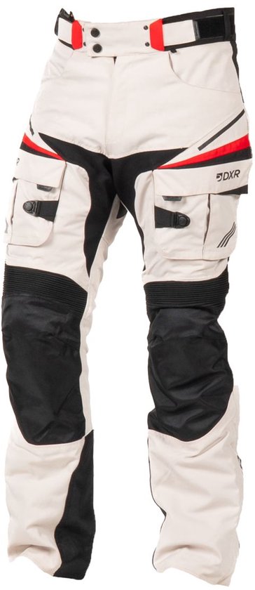MOTOBLOUZ Motorbroek EMISFER PANT Mannen Grijs/Zwart/Rood XXL CE-gekeurd