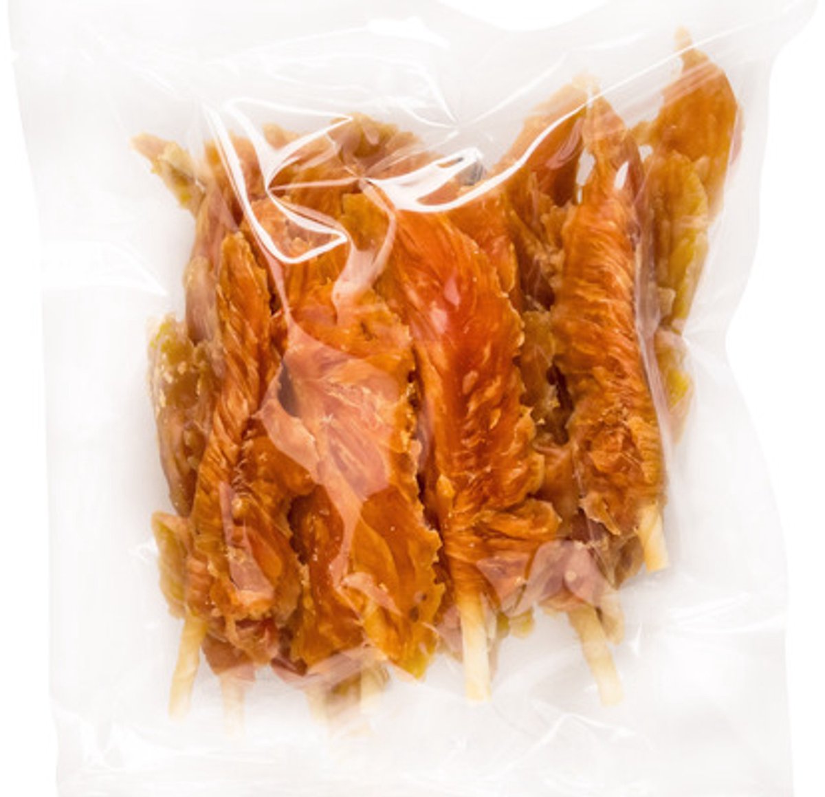 Landman Kauwstaaf Kipvlaggen (25st) - ±12cm - Hondensnacks - Hondensnoepjes - Kauwsnacks - Kauwstaaf Hond