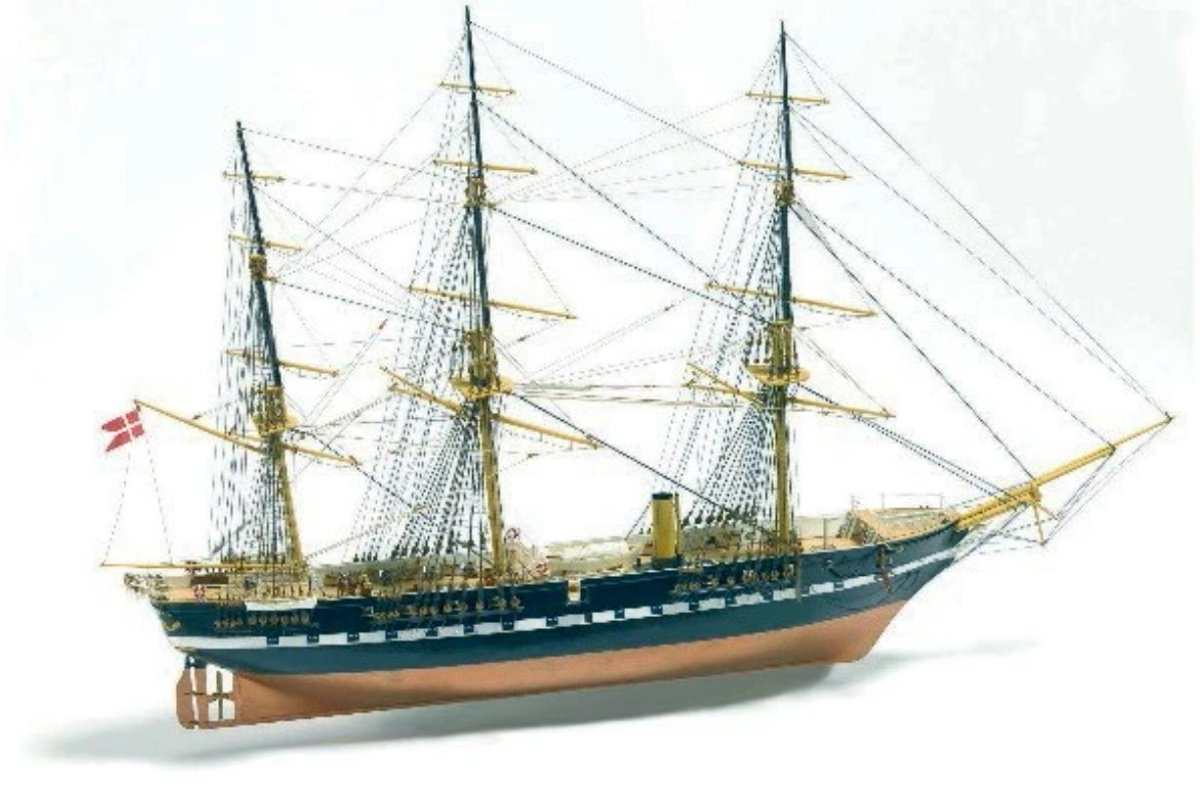 Billing Boats 5003 Jylland fregat - houten modelbouw boot