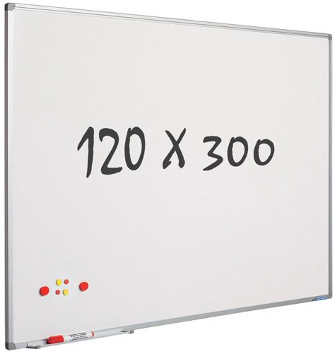 Smit Visual - Whiteboard 120x300 cm - Magnetisch
