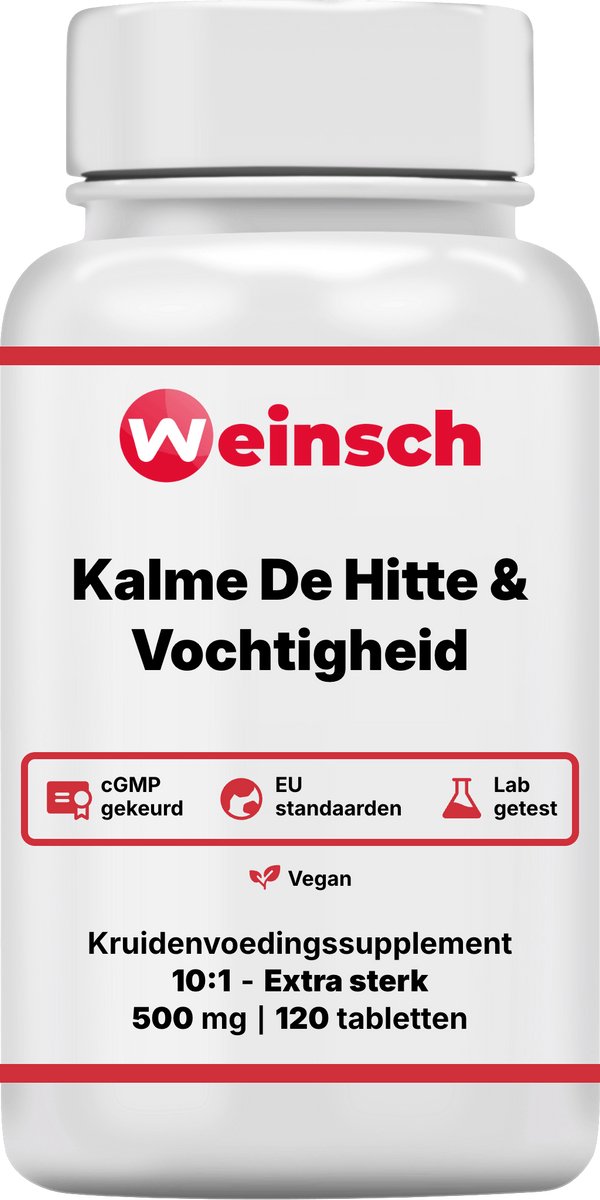 Weinsch Kalme De Hitte & Vochtigheid (Si Miao Pian) | 10:1 extra sterk | 500mg | 120 tabletten