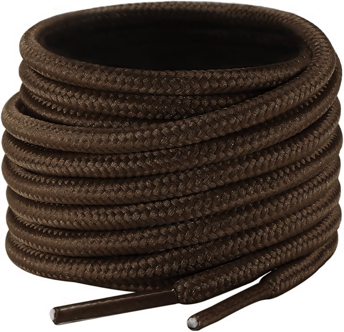 The Kicks Don Sneaker Veters Rond - 150CM - Donkerbruin - 4mm