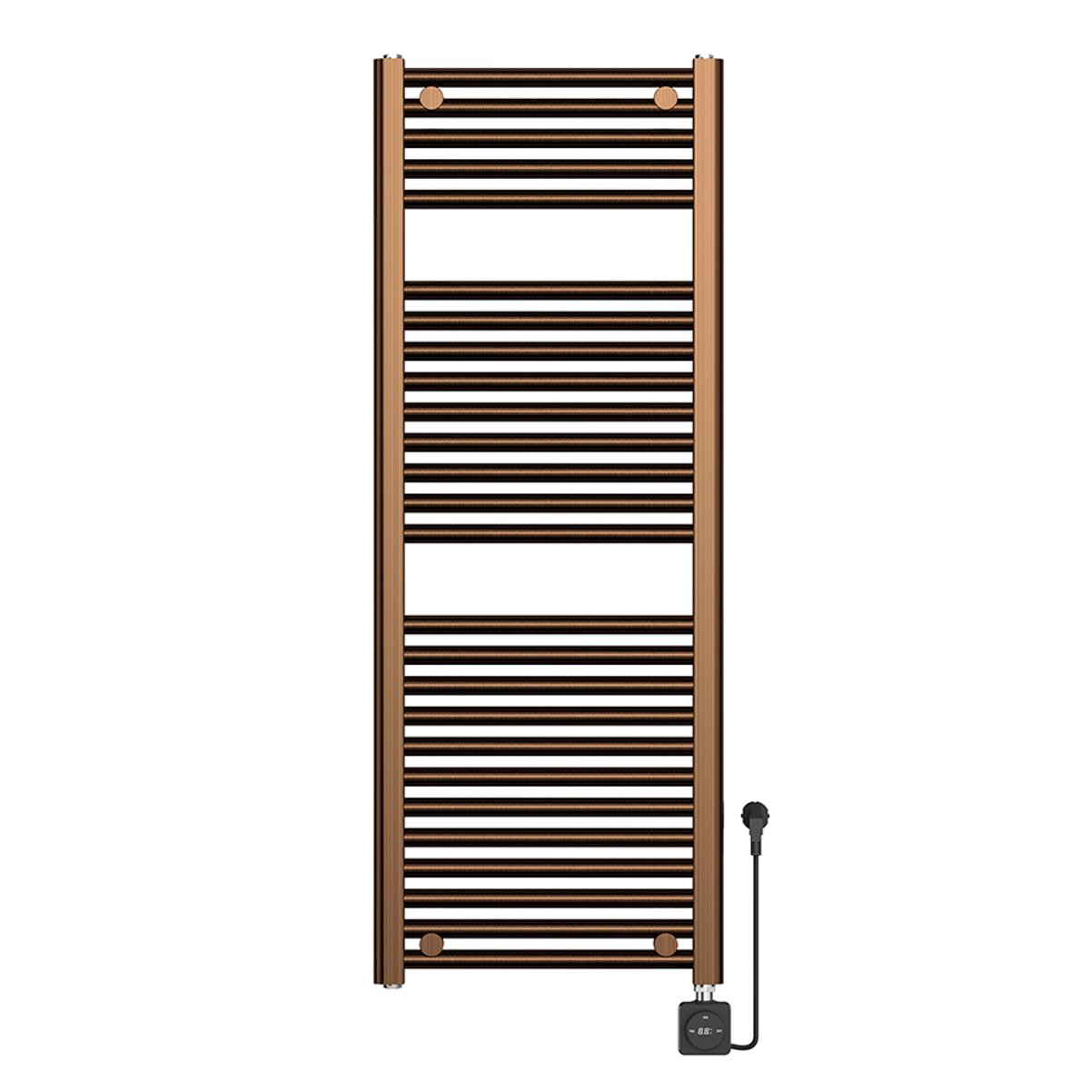 Elara elektrische radiator Smart WiFi 118,5 x 45 cm geborsteld brons koper PVD
