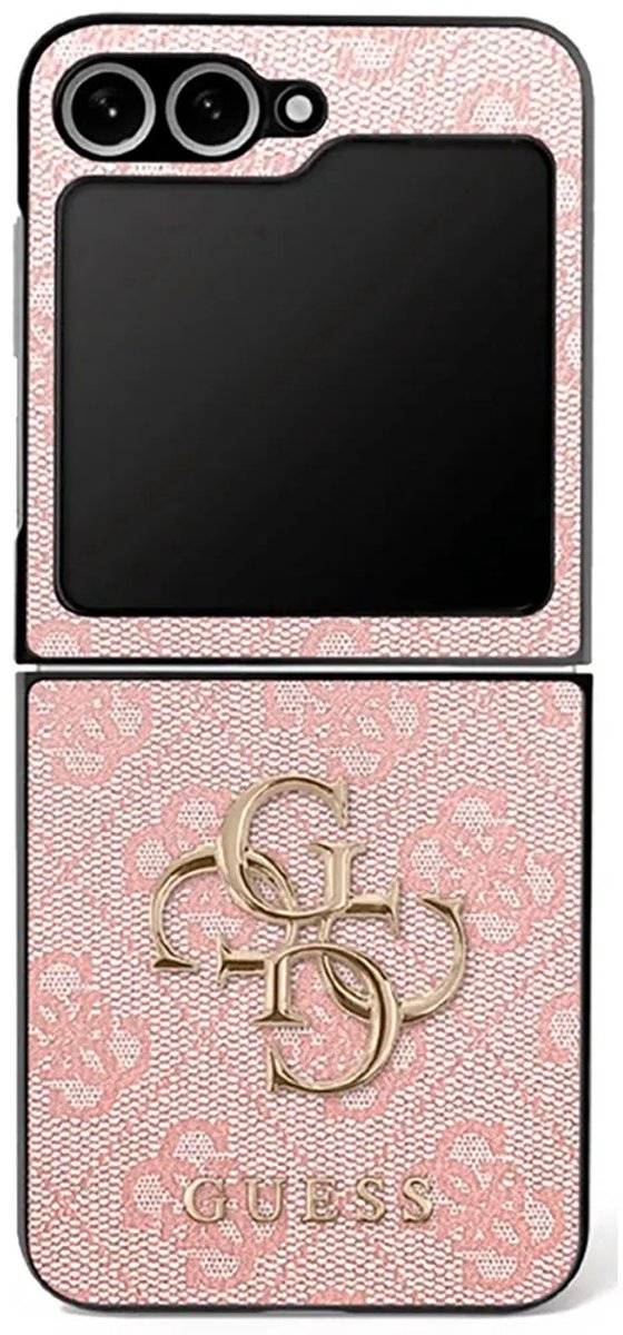 Guess Case Voor Samsung Galaxy Z Flip 7 Logo 4G Classic
