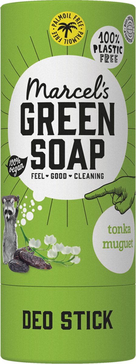 Bol.com Marcel's Green Soap Deodorant Stick - Tonka & Muguet - 40 gr aanbieding