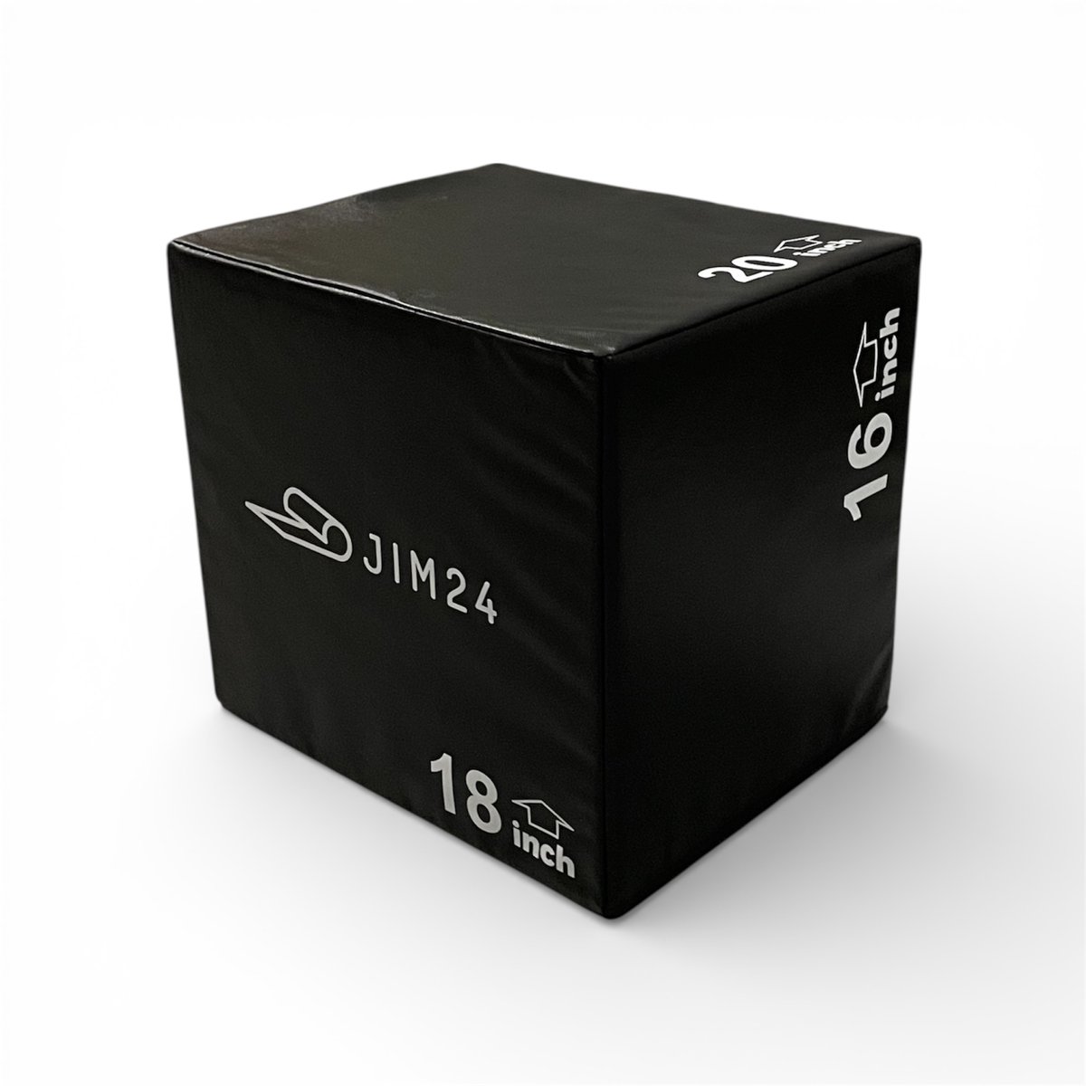 Jim24 Soft Plyo Box -Jump Box - Crossfit - EVA Foam - 30 × 36 × 41 cm - Fitness - Explosieve Training