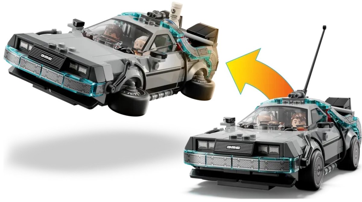 LEGO Speed Champions Tijdmachine uit Back to the Future - 77256 — afbeelding 15