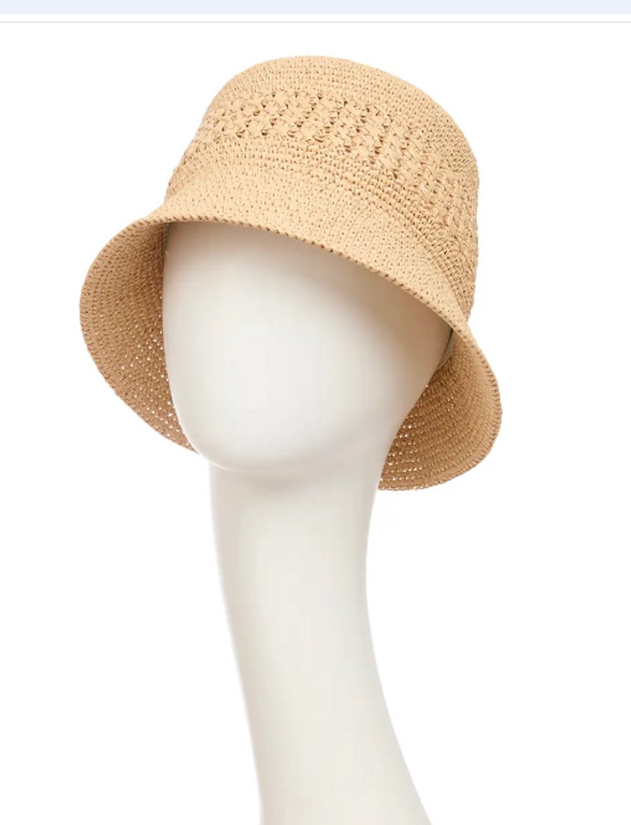 hocsunna straw hat - christine headwear - chemo - alopecia
