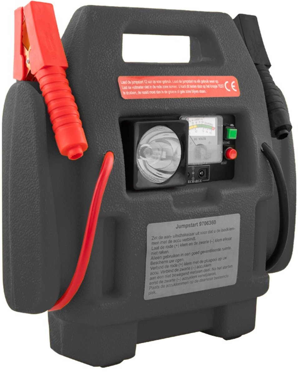 Jumpstarter 12V - 4 in 1 - TOPGEAR
