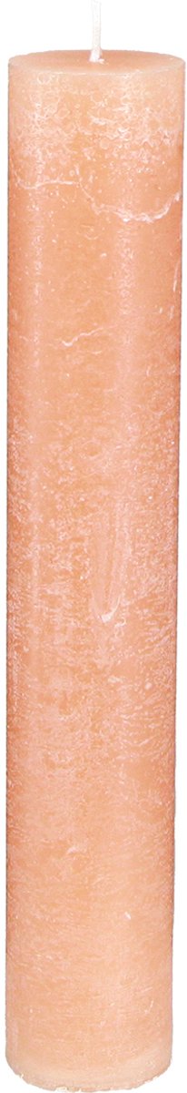 Kaarsen stokkaarsen waskaarsen oranje perzik 50x300mm 4 st, 4 Stück