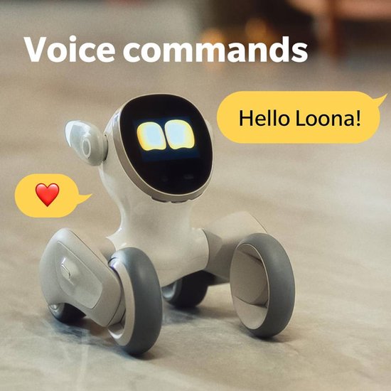 Loona Petbot – Slim Robot Huisdier met AI - Bol
