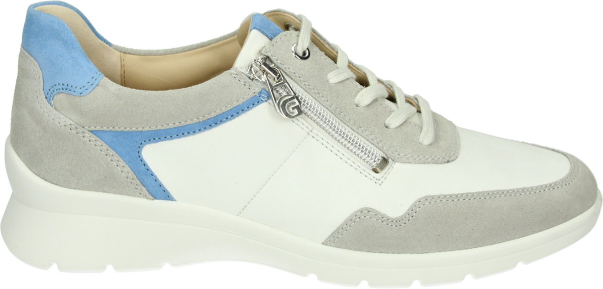 Ganter - 205221 FARA - Lage sneakersDames sneakers - Kleur: Wit/beige - Maat: 41