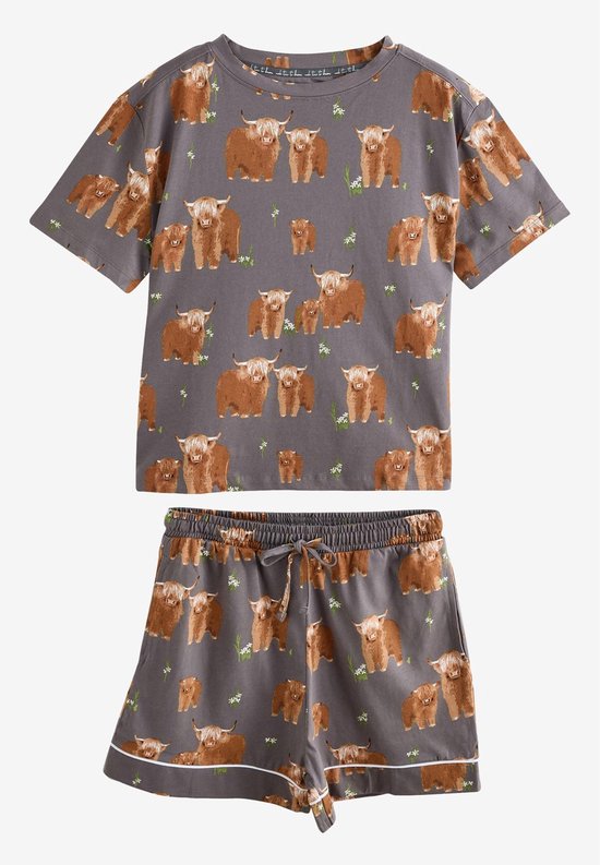 Next Set van 100% katoenen shortpyjama