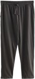 Donkergrijze joggingbroek met trekkoord en steekzakken.