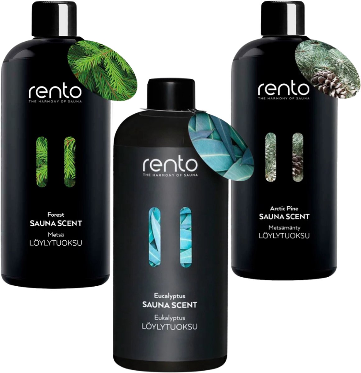 Rento Sauna Geur Winter Cadeauset 3 x 400 ml