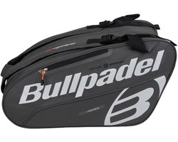 Bullpadel - Tour - padeltas racketbag - zwart/grijs Bppex007