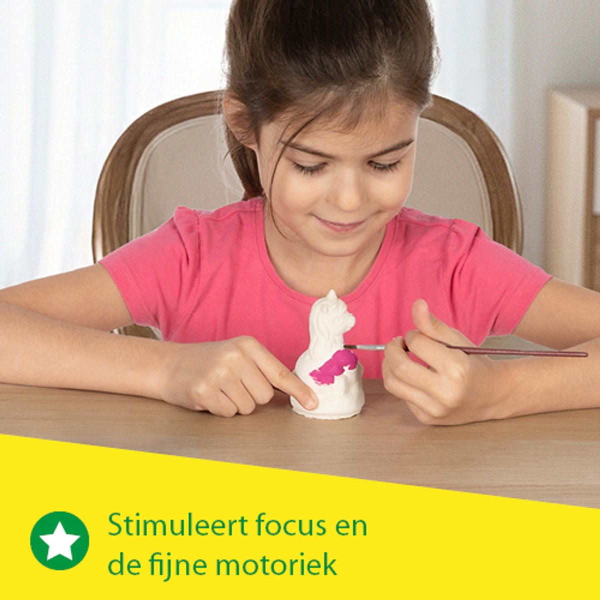 SES Creative Gieten en Schilderen Set - Unicorn met Latex Gietmal - Voor Meisjes vanaf 5 Jaar - Knutselen - Schoencadeautjes Sinterklaas — cadeau in Hobby - foto 6