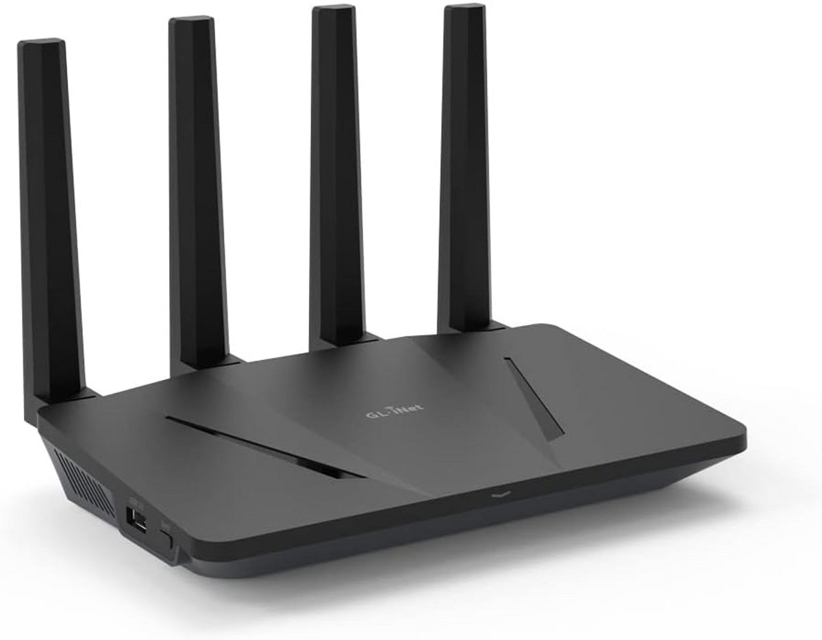 WiFi 6 Router Dual-band Gigabit Draadloos Internet Router met 5 Ethernet Poorten en Hoge VPN Snelheid