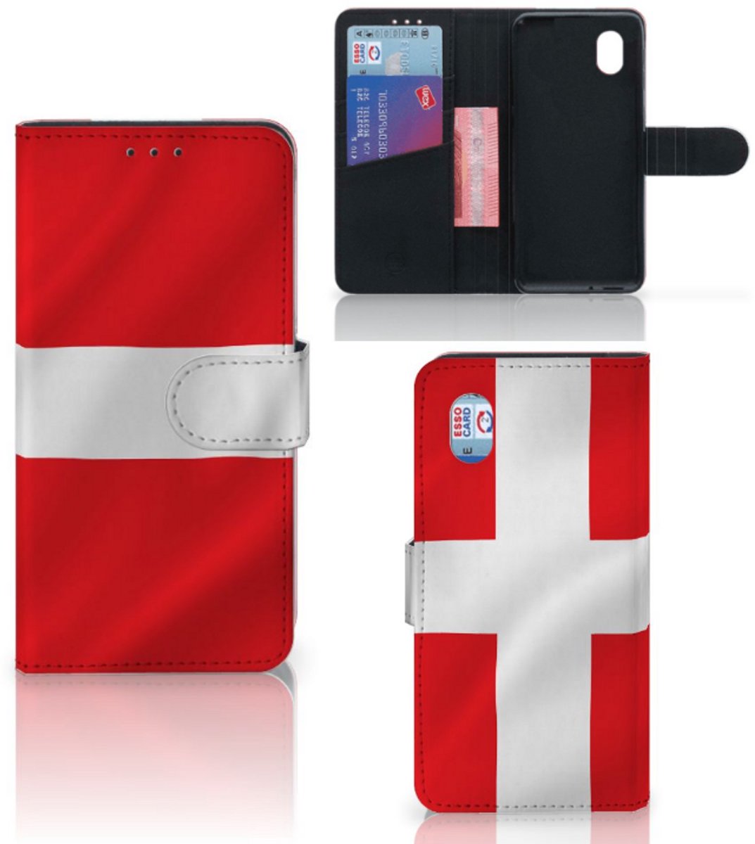 Alcatel 1B (2020) Bookstyle Case Denemarken