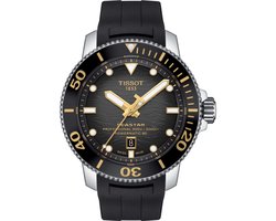 Tissot Seastar 2000 T1206071744101 Horloge - Rubber - Zwart - Ø 46 mm