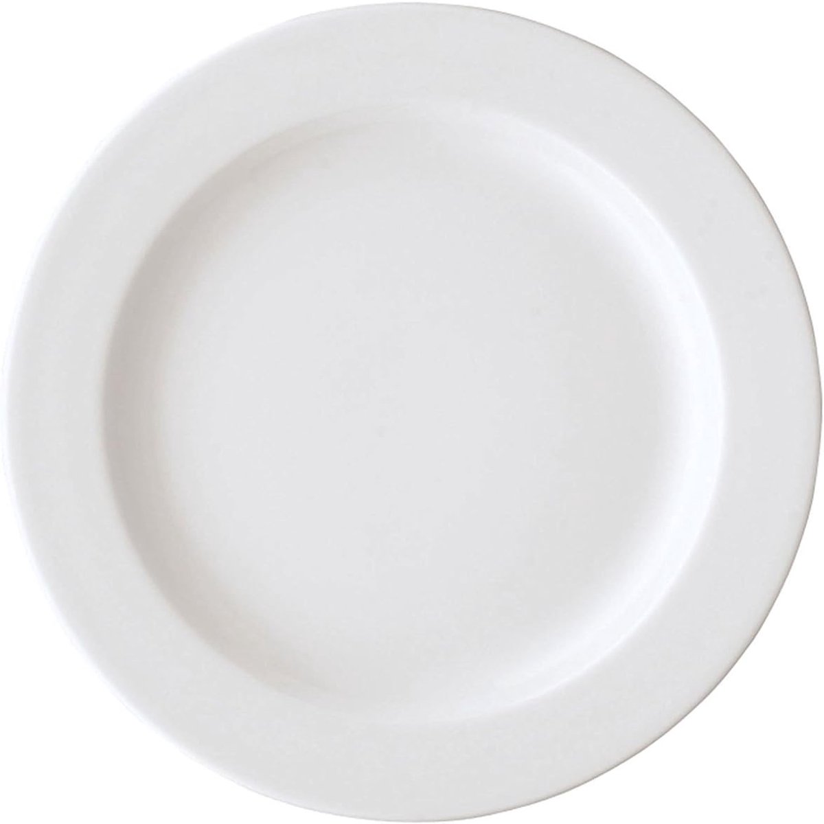 Porseleinen Bord 22 cm - Wit - Perfect voor Elke Tafelsetting