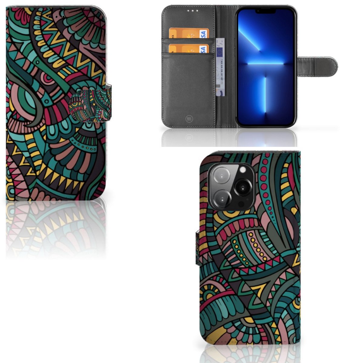 iPhone 13 Pro Telefoon Hoesje Aztec